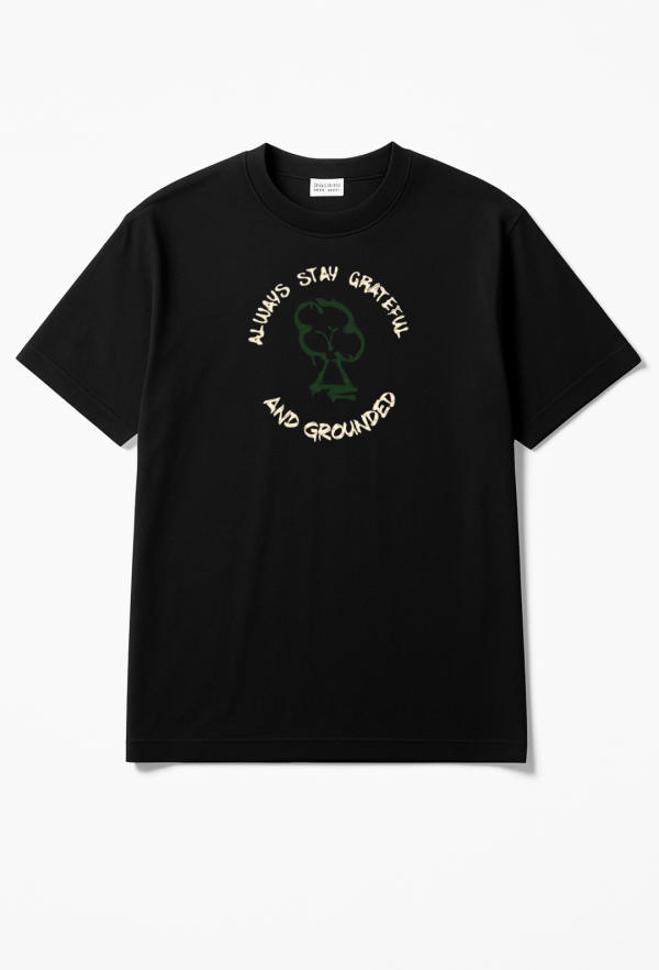 Tricou Streetwear Heart In Thread Always Stay Grateful