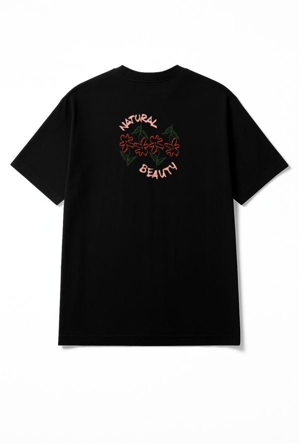 Tricou Streetwear Heart In Thread Natural Beauty Roz Tricou Streetwear Heart In Thread Natural Beauty Roz