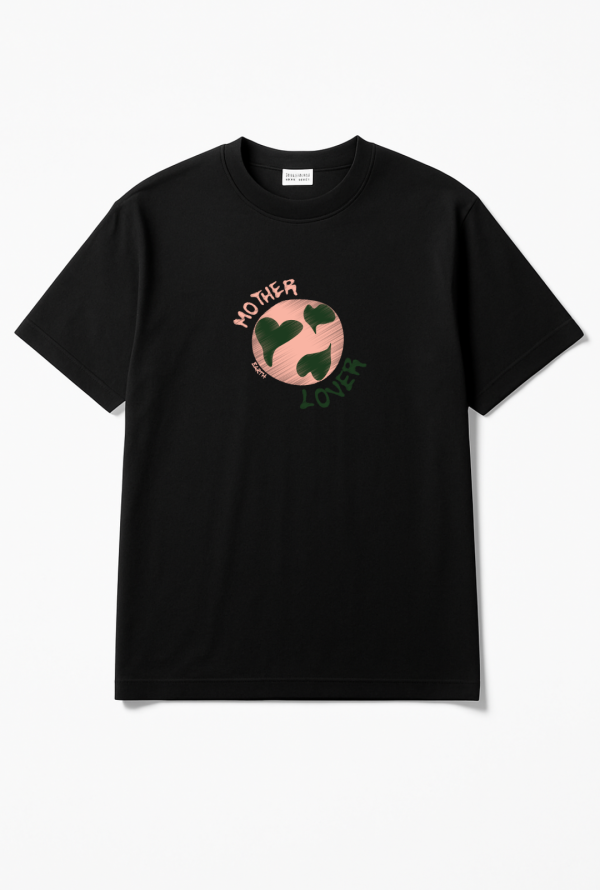 Tricou Streetwear Heart In Thread Mother Earth Lover Tricou Streetwear Heart In Thread Mother Earth Lover