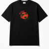 Tricou Streetwear Heart In Thread Mother Earth Lover Portocaliu Tricou Mother Earth Lover Portcoaliu