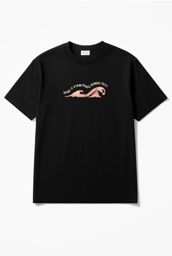 Tricou Streetwear Heart In Thread What If Everything Works Out Roz Tricou Streetwear Heart In Thread What If Everything Works Out Roz