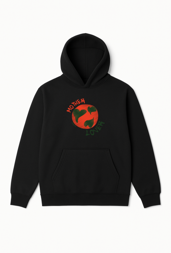 Hanorac Mother Earth Lover Portocaliu